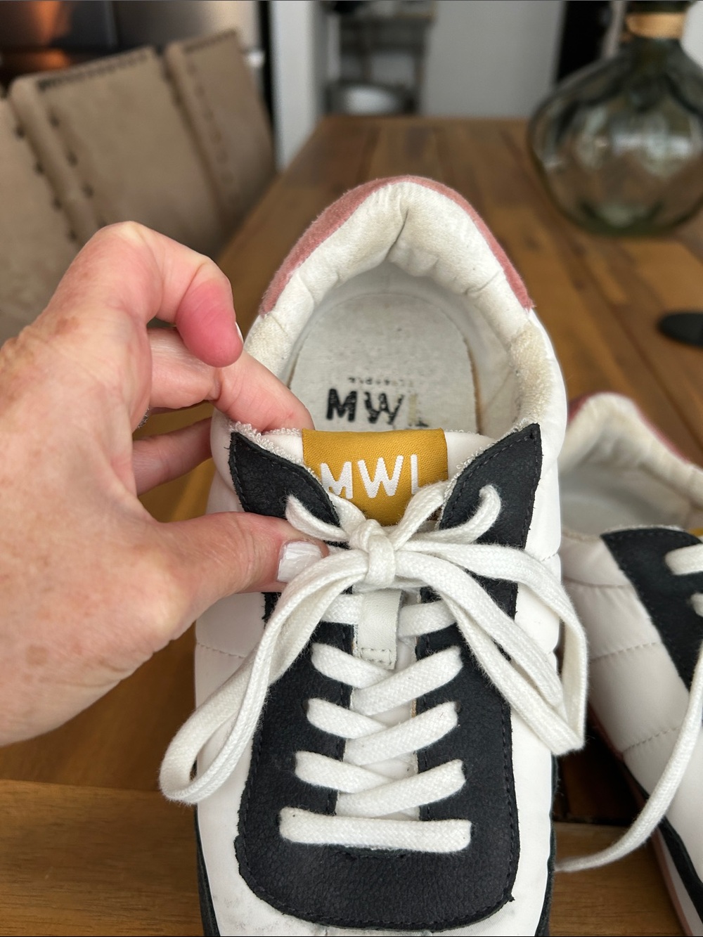 Madewell League Sneakers in Washed Nubuck & Suede - Picture 3 of 9